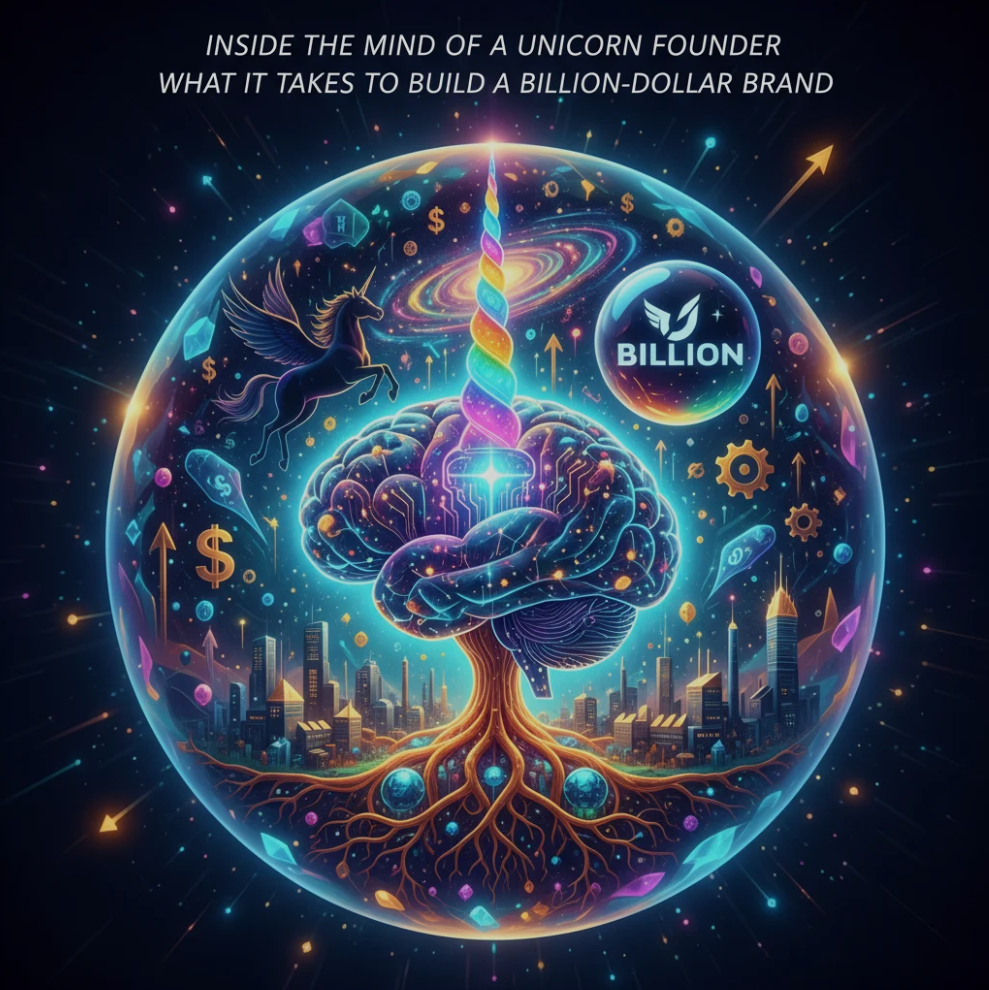 Inside the Mind of a Unicorn Founder: What It Takes to Build a Billion-Dollar Brand