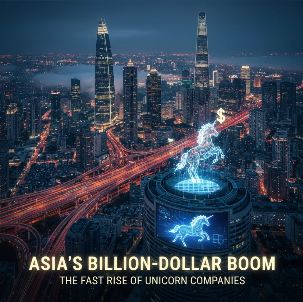 Asia’s Billion-Dollar Boom: The Fast Rise of Unicorn Companies