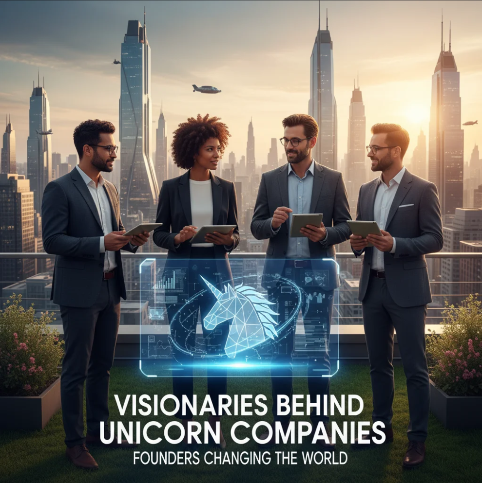 Visionaries Behind Unicorn Companies: Founders Changing the World