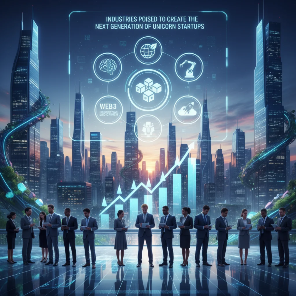 Industries Poised to Create the Next Generation of Unicorn Startups