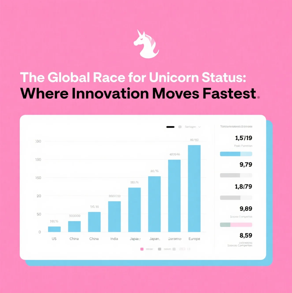 The Global Race for Unicorn Status: Where Innovation Moves Fastest
