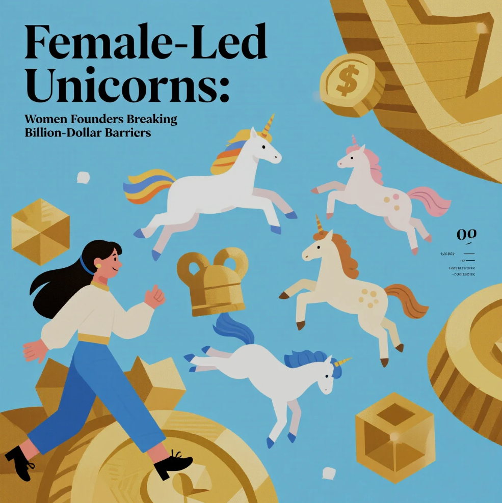 Female-Led Unicorns: Women Founders Breaking Billion-Dollar Barriers
