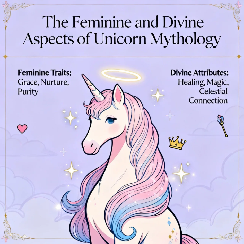 The Feminine and Divine Aspects of Unicorn Mythology