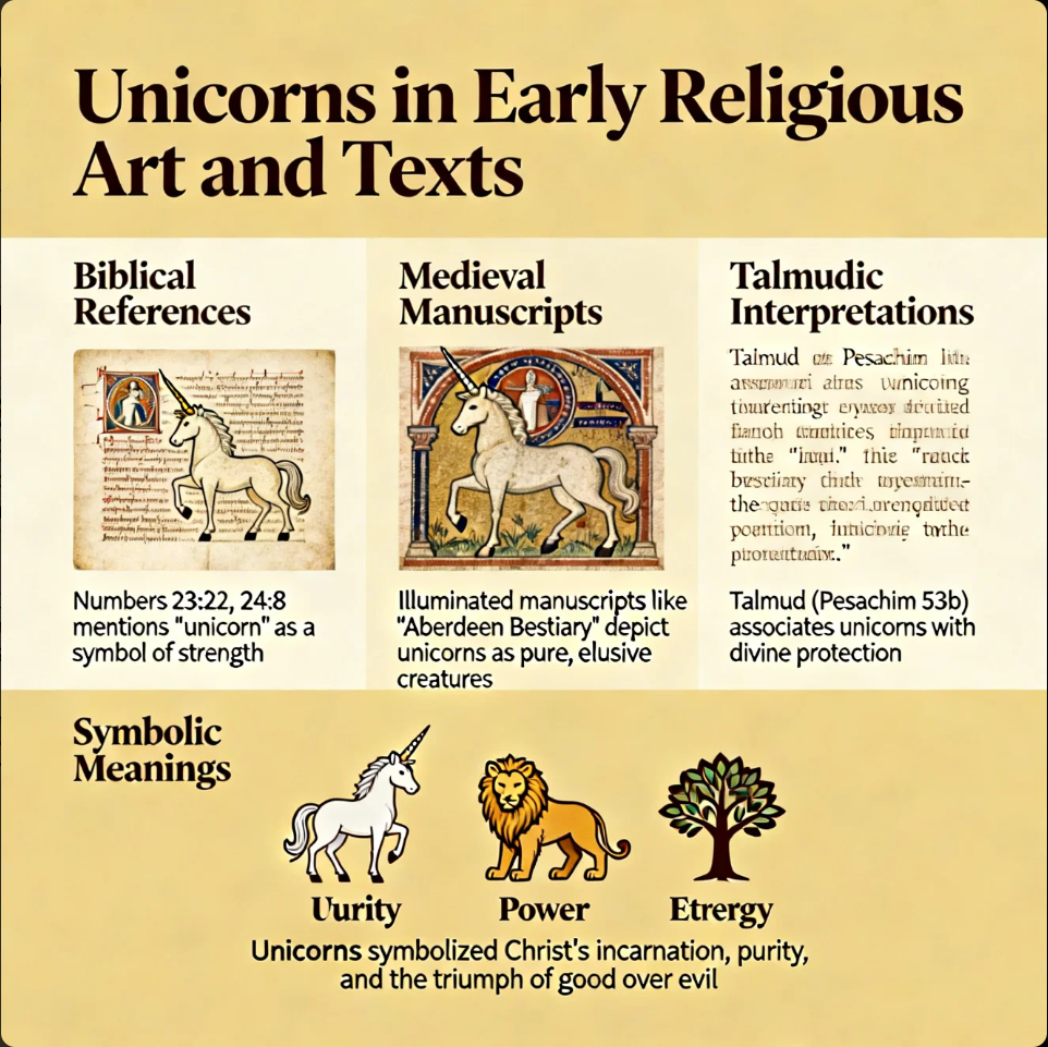 How Unicorns Appeared in Early Religious Art and Texts